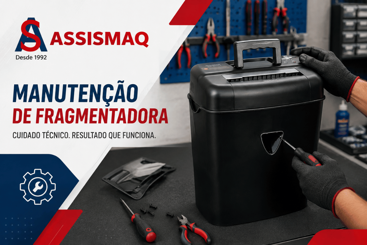 Manutenção de Fragmentadora de Papel | ASSISMAQ